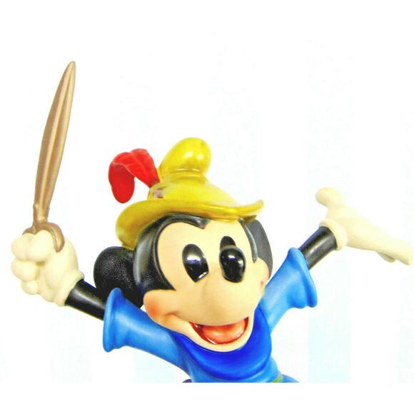 NEW Disney MICKEY MOUSE Brave Little Tailor FIGURINE & BOOK Peter Pan Sword WDCC - Picture 3 of 12